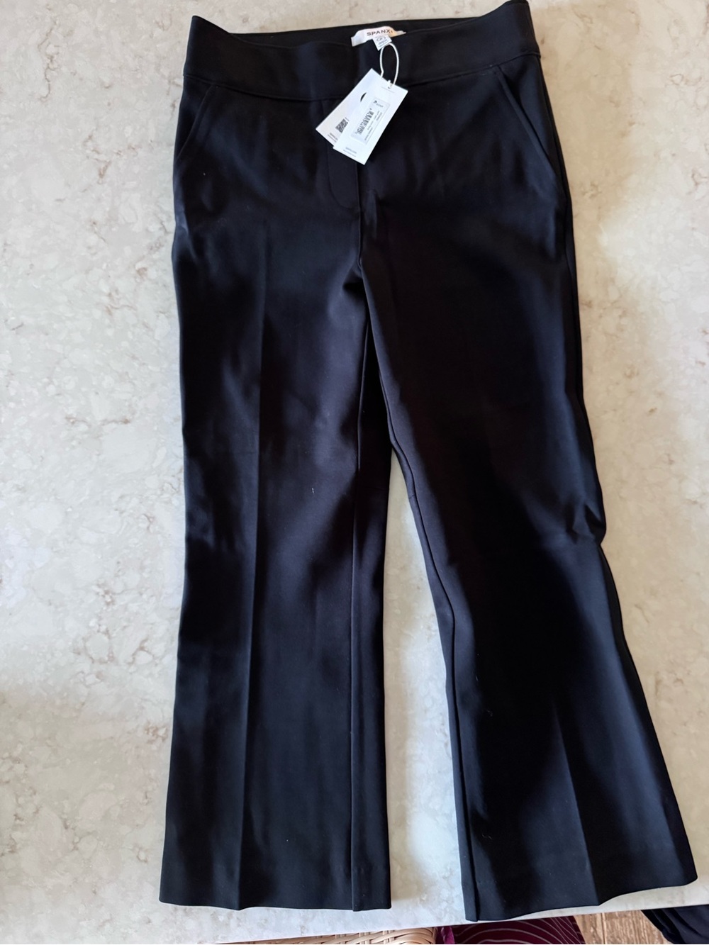 SPANX Black Ponte Bootcut Trousers